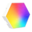 Hexagon RGBIC Modular Smart LED Wall Lights for Gaming Room and Bedroom Ambient Setup by GameHex Lights